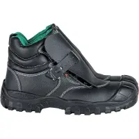 Cofra Botte de sécurité TA090-000.W41 MARTE UK S3 SRC, noire/verte, taille 41