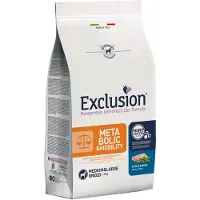 Exclusion Metabolic & Mobility porc, fibres Medium/Large pour chien - 2 x 12 kg
