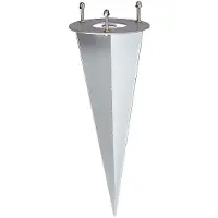 SLV 228722 Ground spike 370 mm Silver-grey