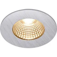 SLV Patta-I LED Luminaire d'extérieur encastré Rond IP65 Argent 1002100