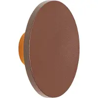 QAZQA Applique murale d'extérieur moderne brun rouille avec LED IP54 - Skyf