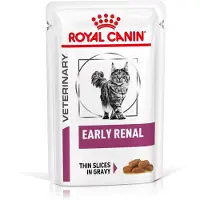 Royal Canin Early Renal Aliments humides pour chats pour soutenir les reins fatigués 24x85 g