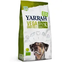Yarrah 2x10kg Yarrah Bio Vega sans céréales - Croquettes pour chien