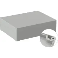 TRU COMPONENTS Boîtier universel (Boîtier), Accessoires électroniques + boîtier, Gris