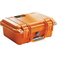 Peli Protector 1400 orange avec Mousse synthétique