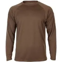 Mil-Tec Homme Chemise À Manches Longues-11082019 Blouse, Dark Coyote, XL EU