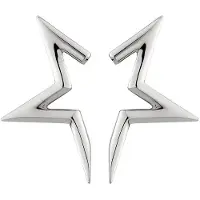 Liebeskind berlin Boucles d'oreilles 'Stern' argent