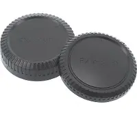 Kamera Express Bouchon de boîtier et bouchon arrière d'objectif pour monture Fuji X