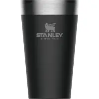 Stanley Adventure Stacking Beer Pint pot Matte Black 470 ml