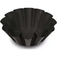 Guardini Guardini, Moule à pudding Ø 22 cm, Acier avec revêtement antiadhésif, Noir, Fabriqué en Italie, Ligne Gardenia