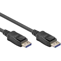 S-Impuls S/CONN maximum connectivity Câble de connexion DisplayPort 2.0, 8K, UHBR10, 0,5m (0.50 m), Câble vidéo, Noir