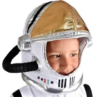 Den Goda Fen Déguisement - Casque d'astronaute - Blanc - - UneTaille - Costumes
