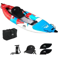 Aqua Marina Steam 312 Inflatable Kayak Set Bleu 312 x 80 cm
