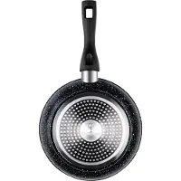 WESTINGHOUSE Poêle en marbre - Ø24 cm - Anti Adhésive Tout Feux - Noir