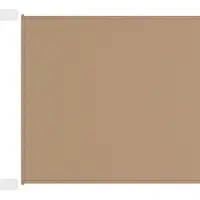 vidaXL Store Vertikal 60x1200 cm Oxford Stofftaupe