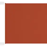 vidaXL Store vertical Terracota 100x1000 cm Toile Oxford