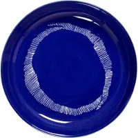 Serax Assiette Plate Serax Feast Tableware by Ottolenghi Blue White 22 cm