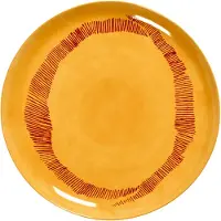 Serax Assiette Plate Serax Feast Tableware By Ottolenghi Yellow Red L 26,5 cm