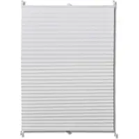 vidaXL Store Plissé 60x150 Cm Blanc
