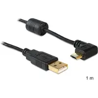 DeLOCK Câble USB 2.0 A vers MICRO B coudé à 90 -