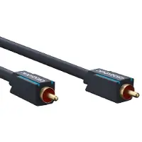 ClickTronic Câble RCA - RCA mâle vers RCA mâle - Cinch mono - 75 Ohm - Clicktro