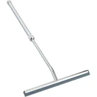 Wenko racloir pour salle de bains 21789100 télescopique-raclette à douche en acier inoxydable - 26 x 37-59 x 3...