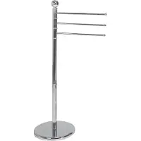Wenko 01446 Towel Holder Argenté