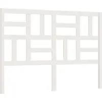 vidaXL Tête de lit blanc 166x4x104 cm Pin massif