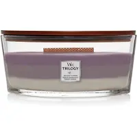 Woodwick Trilogy Amethyst Sky bougie parfumée avec mèche en bois (hearthwick) 453,6 g