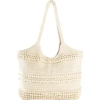 Bonprix Cabas texturé en toile