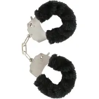 JUST FOR YOU TOYJOY - MANCHETTES FURRY FUN BONDAGE NOIR