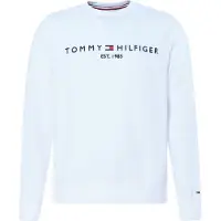 Tommy Hilfiger Sweat-shirt 'Logo Embroidery Flex' bleu marine / rouge / blanc