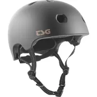 TSG Casque de Vélo - Meta Solid Color - Satin Black - - 54-57 cm - Casque de Vélo