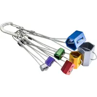 Black Diamond - Set de coinceurs excentriques cablés - Hex Set #4-10 - Gris