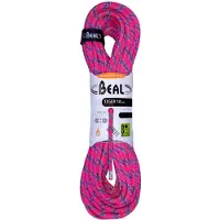 BEAL - Corde à simple d'escalade - Tiger 10mm Fuchsia - Taille 80 m - Rose