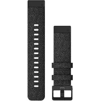 Garmin bracelet de remplacement QuickFit20 nylon noir/gris ardoise