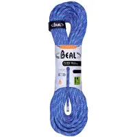 BEAL Flyer Dry Cover 10.2 Mm Rope Bleu 50 m
