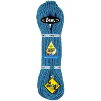 BEAL - Corde à double - Ice Line 8.1mm Golden Dry Emeraude - Taille 70 m - Bleu