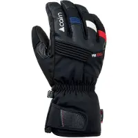 Cairn - Gants de ski - Nordend 2 M C-TEX Pro Black Patriot pour Homme, en Cuir - Noir