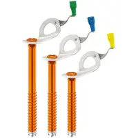 Petzl - Broche à glace - Laser Speed Light - Taille 21 cm - Orange