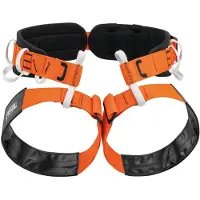 Petzl - Harnais de spéléologie - Aven Orange / Noir - Taille M