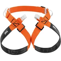 Petzl Superavanti Harness Orange,Noir 1