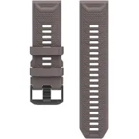 Coros - Bracelet de rechange - Bracelet Vertix 2 Silicone Grey en Silicone - Gris