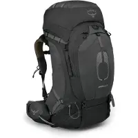 Osprey - Sac à dos de trekking - Atmos AG 65 Black pour Homme - Taille S/M - Noir