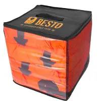 Besto Sac Avec 4 Gilets De Sauvetage Pour Adultes Gulf