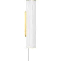 Ferm Living Applique Murale , Vuelta 40, dimmable, Blanc, Salon / séjour, Verre, Design