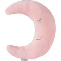 Roba Coussin Lune En Peluche Pour Enfant Style - Rose/Mauve - Aide Au Sommeil Et Voyage