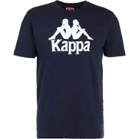 Kappa Garçons, T-shirt de sport, Koszulka dla dzieci Caspar granatowa 303910J 821 128cm (128), Bleu, 128