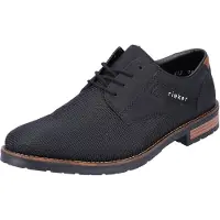 Rieker Chaussure à lacets bleu nuit / marron / blanc