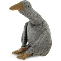 Senger Naturwelt Coussin chauffant - Grand - 80 cm - Oie - Gris - - UneTaille - Peluche